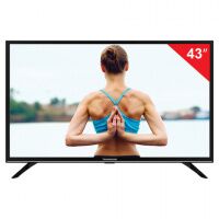 Телевизор THOMSON T43FSE1190, 43' (108 см), 1920х1080, Full HD, 16:9, черный