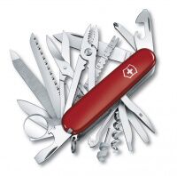 Нож перочинный Victorinox SwissChamp 33 функции, красный