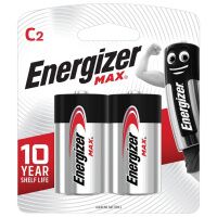 Батарейка Energizer Max С LR14, 1.5В, алкалиновая, 2шт/уп