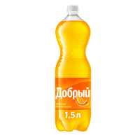 Напиток Добрый Апельсин витамин C газированный, 1.5л