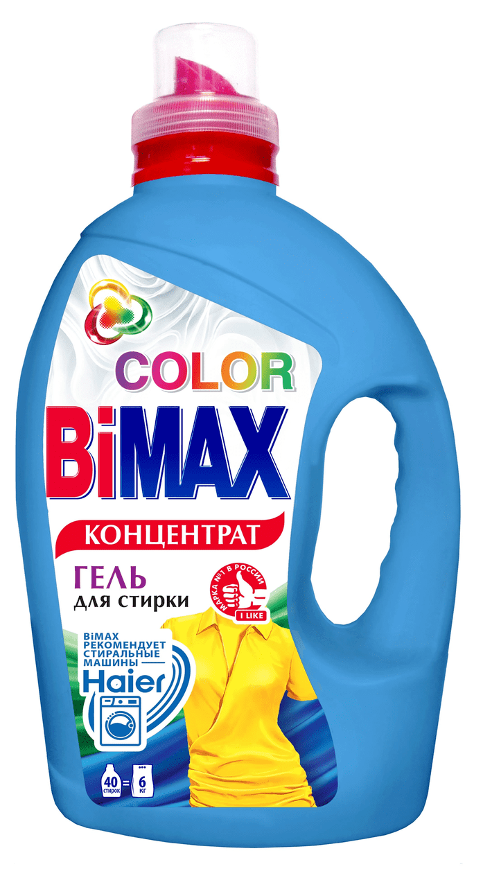 фото: Гель для стирки BIMAX Color, 2600г