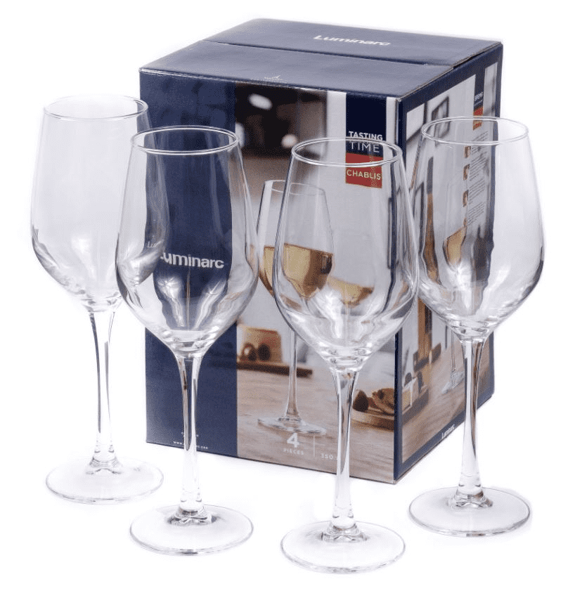 фото: Набор бокалов Luminarc Chablis для вина, 4шт, 350мл