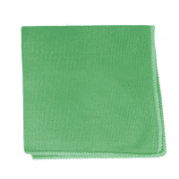 Салфетка хозяйственная универсальная, 30х30см, микрофибра, зеленая, 406-117