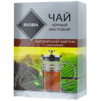 Чай листовой Rioba Английский Завтрак, черный, 400г
