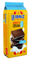 Печенье-сэндвич Bahlsen Leibniz Keks'n Cream с молочным кремом, 190г