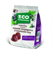Мармелад Eco botanica со вкусом черной смородины и семенами чиа, 200г