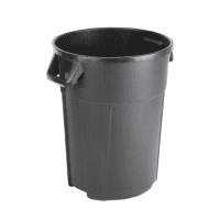 Контейнер-бак для мусора Vileda Professional Титан 85л, черный, 137771