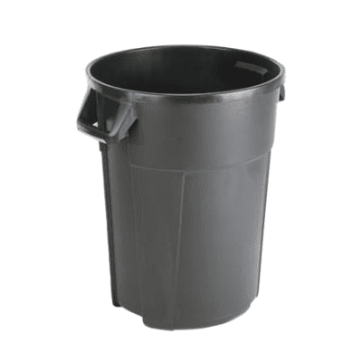 фото: Контейнер-бак для мусора Vileda Professional Титан 85л, черный, 137771