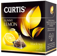 Чай Curtis Sunny Lemon черный ароматизированный, 20*1,7г