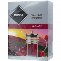 Чай листовой Rioba Каркаде, травяной, 400г