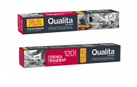 Пленка пищевая Qualita 100 метров + 20 метров, цвет прозрачный