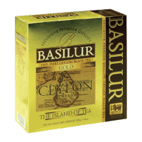Чай пакетированный Basilur The island of tea Gold, черный, 100 пакетиков