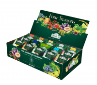 AHMAD TEA Чайный набор ассорти «Four Season’s» 15 вкусов в картонной коробке 90 саше