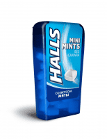 Конфеты HALLS Mini Mints без сахара со вкусом мяты, 12,5 г