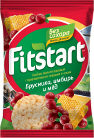 Хлебцы FITSTART мультизлаковые Брусника имбирь и мед, 100 г