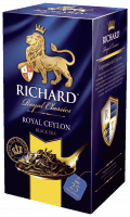 Чай пакетированный Richard Royl Ceylon, черный, 25 пакетиков