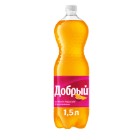 Напиток Добрый Манго-маракуйя газированный, 1.5л