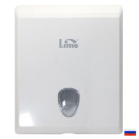 Диспенсер для полотенец листовых Lime белый, maxi, Z  укладка, 927000