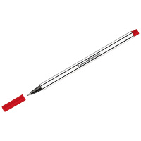 Ручка капиллярная Luxor Fine Writer 045 красная, 0.45мм, белый корпус