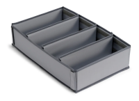 Контейнер с разделителями для раздаточных средств гигиены TTS,  ПВХ, 00003687