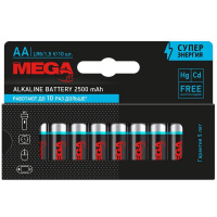 Батарейка Promega AA LR06, алкалиновая, 10шт/уп