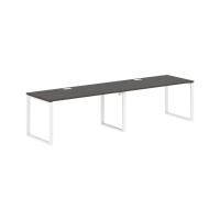 Стол 2-х местный EQWST 3180 Мокко/Белый 3126х800х750 EDIS