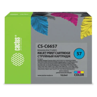 Картридж струйный Cactus CS-C6657 цветной