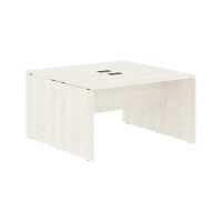 Стол двойной ED2ST 1367 Ясень Траун/Черный 1360х1346х750 EDIS