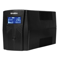 ИБП Sven Pro 650 650VA (390W, 2 евророзетки, 2 розетки, RJ45, SV-013844