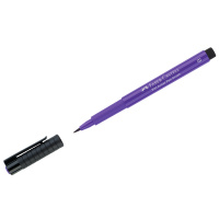 Ручка капиллярная Faber-Castell Pitt Artist Pen Brush цвет 136 пурпурно-фиолетовая, кистевая