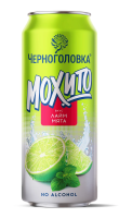 Напиток Черноголовка мохито лайм и мята газированный, 450мл