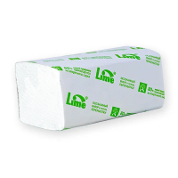 Бумажные полотенца Lime Premium листовые, V-сложения, 2 слой, белый, 200шт, 220200ПК-Ц