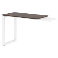 Приставка EP 1050 Дуб Денвер темный/Белый 1000х500х750 ENIO