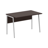 Стол прямой СП-2P Венге Магия/Алюминий 1200х720х755 IMAGO PLUS