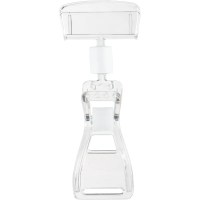 Держатель для ценников 50мм, на прищепке, 10шт/уп