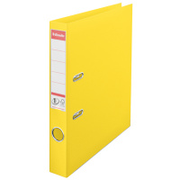 Папка-регистратор А4 Esselte Vivida Plus желтая, 50 мм, 624074
