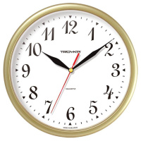 Часы настенные Troyka белые, d=22.5см, круглые, 91971913