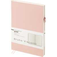 Ежедневник недатированный А5 GRAND пудровый, 128л 3-774/15