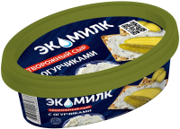Сыр творожный Экомилк огурчики 60%, 120г