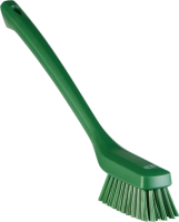 Щетка с ручкой Vikan 420мм, узкая, зеленый, 41852