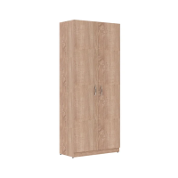 Шкаф высокий Skyland Simple SR-5W.1, дуб сонома светлый, 770х375х1815мм, с глухими дверьми