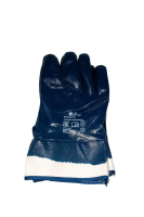 Перчатки: х/б с полным нитриловым покрытием, манжет крага (пар) ПЕР435/ KHBNKR0101