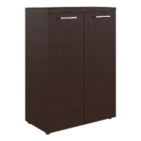 Шкаф средний Skyland Torr-Z TMC 85.1, венге магия, 854х452х1203мм, со средними дверьми, с топом