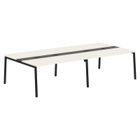 Конференц стол ELCT 3116 Ясень Траун/Черный 3126х1606х750 EDIS