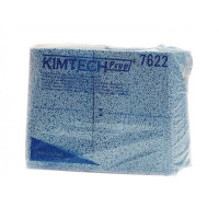 Протирочные салфетки Kimberly-Clark Kimtech 7622, листовые, 35шт, 1 слой, синие