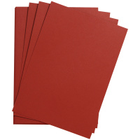 Цветная бумага Clairefontaine Etival color бургундия, 500х650мм, 24 листа, 160г/м2, легкое зерно