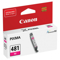 Картридж струйный CANON (CLI-481M) для PIXMA TS704 / TS6140, пурпурный, ресурс 236 страниц, оригинал