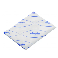 Салфетка хозяйственная Vileda Professional МикронСоло 40х30см, синяя, одноразовая, 100шт, в пачке, 160100
