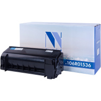 Картридж лазерный Nv Print 106R01536, черный, совместимый
