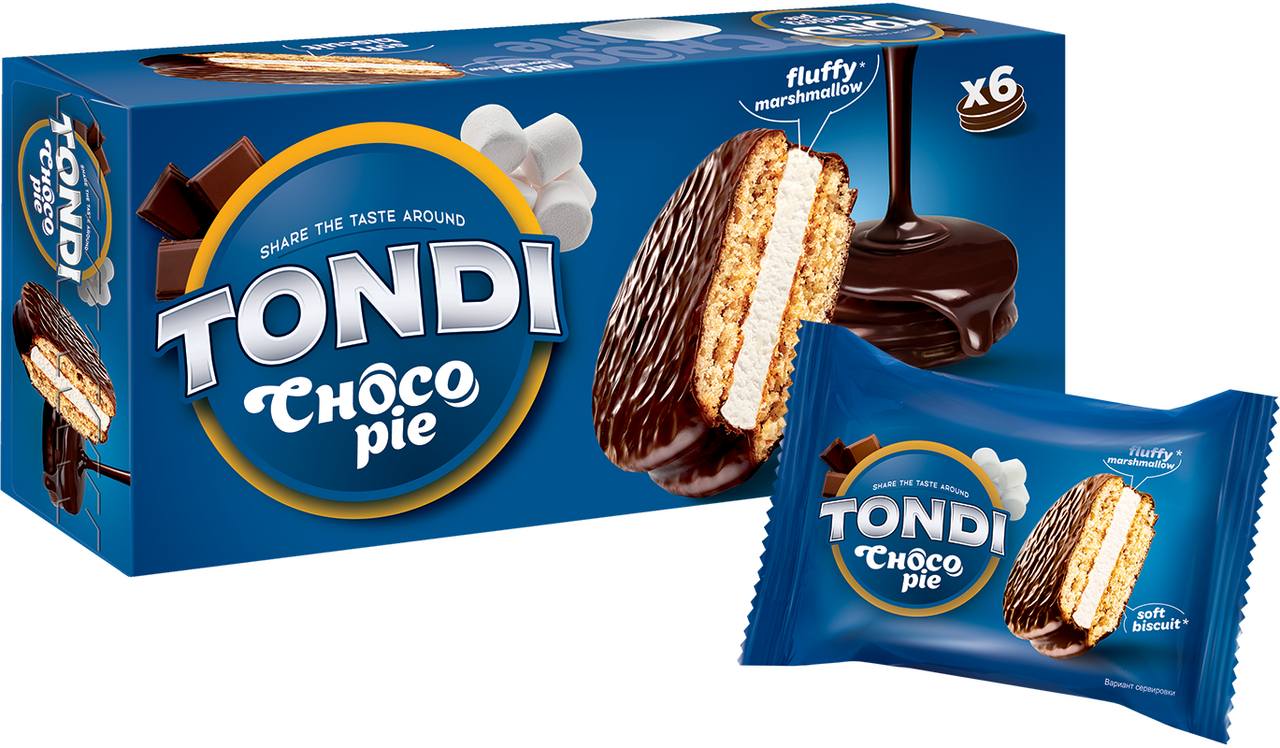 Яшкино пай. Пирожное Tondi, Choco pie, 180 г. Муч.конд.изд.гл. Tondi Choco pie 180г. Чоко Пай тонди 6шт. Tondi Choco pie 180гр.